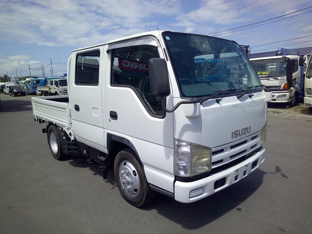 エルフトラック １．５トン　４ＷＤ　ダブルキャブ　オートマ　積載１５００ｋ　ダブルタイヤ　４ナンバー（1枚目）