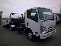 エルフトラック 3トン 4WD ワイドロング 搬送車 スライドローダー 乗用車運搬車 オートマ ウインチ リモコン 積載3000k 荷台内寸長さ550センチ 幅206センチ 中古車画像