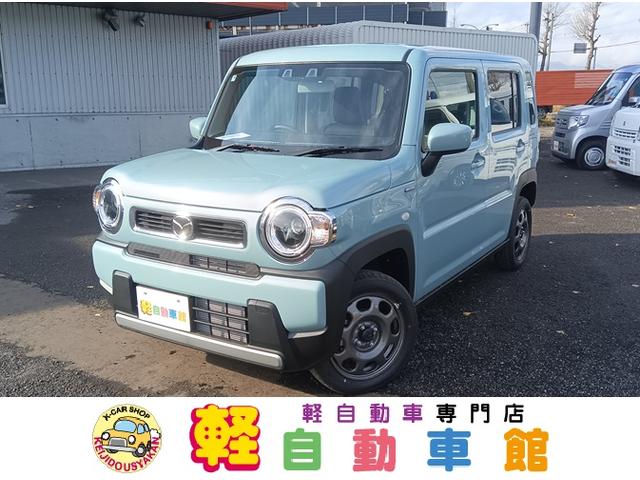 フレアクロスオーバー(マツダ) ＸＧ　４ＷＤ　届出済未使用車　衝突軽減ブレーキ　スマートキー　シートヒーター　ミラーヒーター　アイドリングストップ　障害物センサー　アダプティブクルーズコントロール　レーンキープアシスト　ＡＢＳ 中古車画像