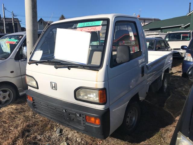 ホンダ アクティトラック ４ＷＤ ５ＭＴ 軽トラック ホワイトの中古車 ...