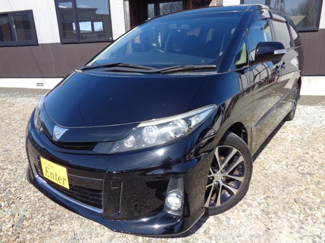 エスティマ(トヨタ) アエラス　■４ＷＤ■修復無し■中期モデル■９インチ　ナビＴＶ■バックカメラ■両側パワースライド■１１インチ後席モニター■クルコン■Ｂｌｕｅｔｏｏｔｈ■ＵＳＢ■スマートキー■ＥＴＣ■対策品Ｋ型エンジン■本州仕入■ 中古車画像