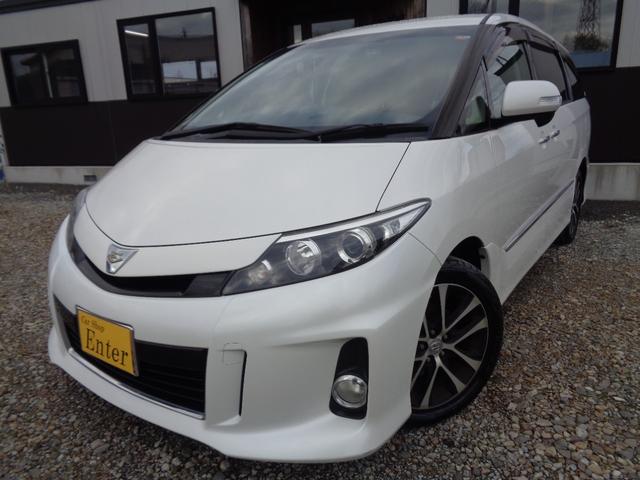 エスティマ(トヨタ) アエラス　■４ＷＤ■修復無し■中期モデル■１オーナー■Ｅｇスターター■ハーフレザーシート■ナビＴＶ■Ｂカメラ■両側パワスラ■前後ドラレコ■クルコン■Ｂｌｕｅｔｏｏｔｈ■パワーシート■ＥＴＣ■対策品Ｋ型エンジン■ 中古車画像