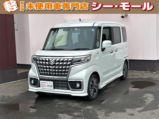 スズキ スペーシアカスタム ハイブリッドXS 両側電動スライドドア