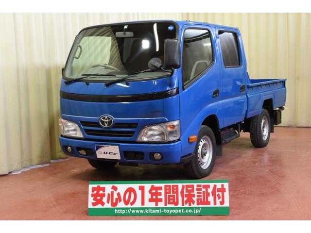 トヨタ トヨエース Ｗキャブロングシングルジャストロ　４ＷＤ