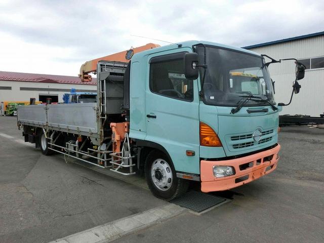 日野 ヒノレンジャー クレーン付　ＢＤＧ−ＦＥ８ＪＰＷＧ　ユニック