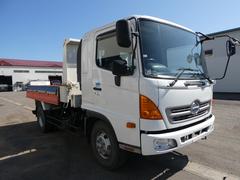 日野　ヒノレンジャー　　Ｌゲートダンプ　ＳＤＧ−ＦＸ７ＪＥＡＡ　新明和工業