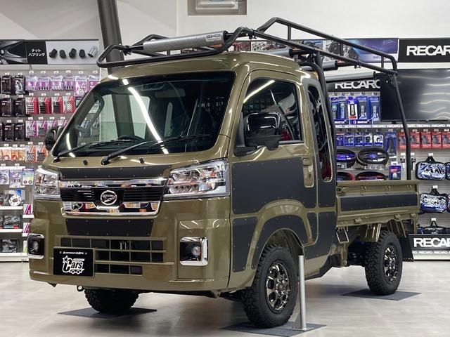 ダイハツ ハイゼットトラック ジャンボエクストラ ＨＡＲＤ ＣＡＲＧＯカスタム 車種専用キャリアの中古車｜グーネット中古車