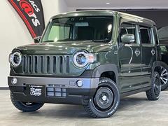 ハスラー ハイブリッドXターボ 4WD 届出済未使用車 DAMDカラビナフェイス テールランプガーニッシュ リアゲートガーニッシュ シートヒーター 全方位モニター付きメモリーナビ・スズキコネクト・CD・DVD再生・Bluetooth 中古車画像