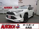 ＲＡＶ４ ハイブリッドＧ　ヒッチメンバー／パワーバックドア／アップサス／モデリスタエアロ／サンルーフ／ビルトインＥＴＣ／クルーズコントロール／シートヒーター／ステアリングヒーター／フルセグＴＶ／バックカメラ／サイドカメラ／（1枚目）