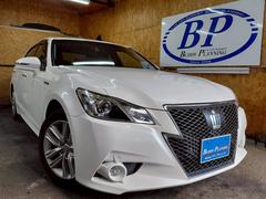 クラウンハイブリッド アスリートS Four 4wD 本州仕入 純正HDDナビフルセグテレビ バックカメラ レーダークルーズコントロール HID ETC 電動シート 中古車画像