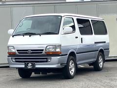 ハイエースバン ロングスーパーGL 4WD ワンオーナー サンルーフ 社外ナビ フルセグTV バックカメラ Bluetooth LEDヘッドライト/フォグ 純正15インチアルミ/夏タイヤ 社外15インチアルミ/冬タイヤ Tベルト交換済 中古車画像