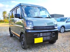 エブリイ Jリミテッド 4WD・ターボ・CVT・特別仕様車・専用ヘッドライト・専用バンパー・専用ミラードアハンドル・デカール・ディスプレイオーディオ・バックカメラ・オートエアコン・両側パワースライドドア・防水フロアマット 中古車画像