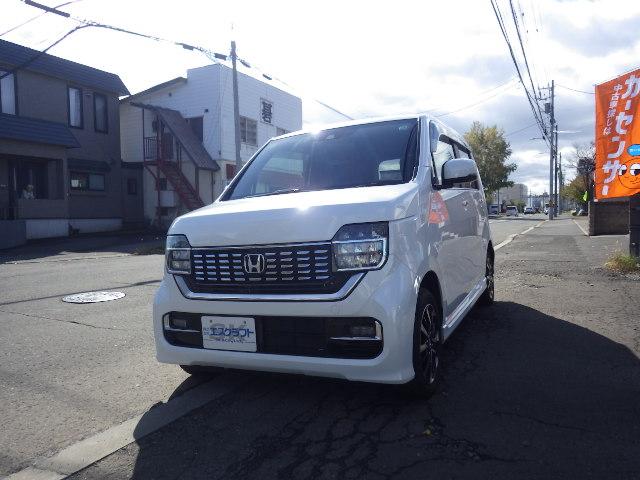 N-WGNカスタム(ホンダ)Gホンダセンシング 4WD LEDライト スマートキー ETC 中古車画像