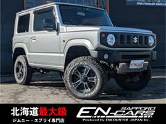 スズキ　ジムニー　ＸＬ　ＥＮリフトアップカスタム　ノックスドール施工　フロントオリジナルＦＲＰバンパー