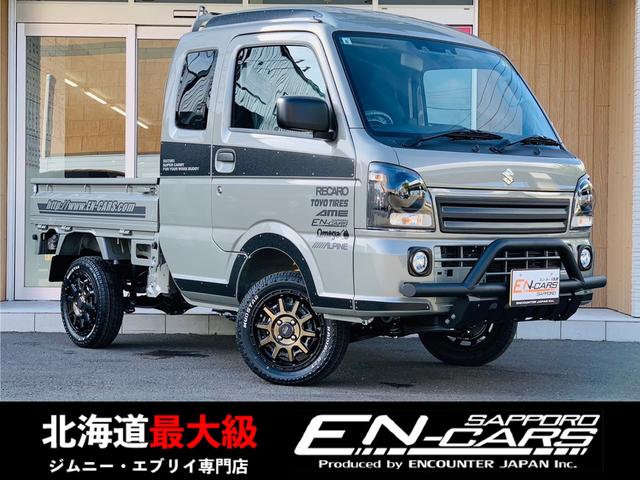 Ｘリミテッド　ＥＮ２．２インチリフトアップカスタム／ＴＯＹＯオープンカントリーＲＴ／ＰＰＸ１５インチＡＷ／特別使用車【リミテッド】専用フロントガーニッシュ／専用デカール／専用ＬＥＤヘッドランプ／専用フォグベゼル