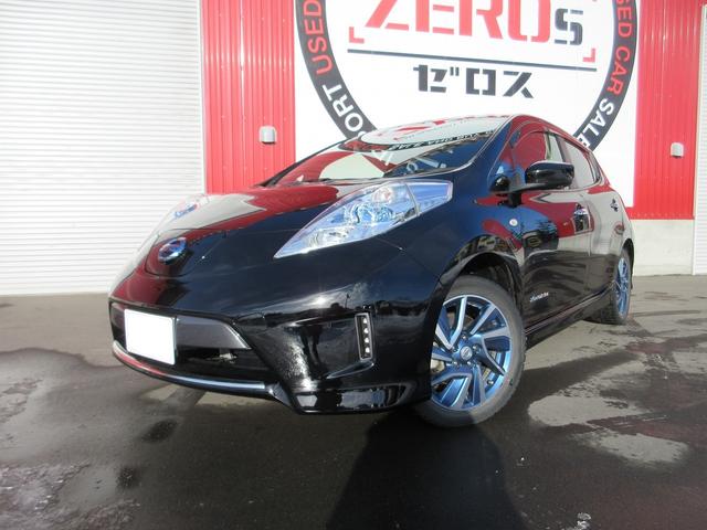 リーフ(日産) Ｘエアロスタイル　サンクスエディション（３０ｋｗｈ）　事故歴無　６８０００Ｋｍ　ナビ　全方位カメラ　フルセグＴＶ　ドライブレコーダー　シートヒーター　ＬＥＤライト　車検令和９年１０月　３０ｋｗｈ　１０セグ 中古車画像