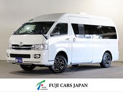 ハイエースバン  キャンピング ノースライフ 大地 4WD FFヒーター ツインサブ インバーター1500W MAXFAN 電子レンジ 網戸2枚 走行用リアクーラー シンク 給排水タンク10Lポリ 走行充電 外部充電 中古車画像