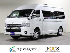 ハイエースバン  キャンピング FOCS ディパーチャー 4WD FFヒーター リチウム200Ah インバーター1500W DC40L冷蔵庫 家庭用エアコン レンタアップ 走行用リアヒーター クーラー 前後ドラレコ 中古車画像