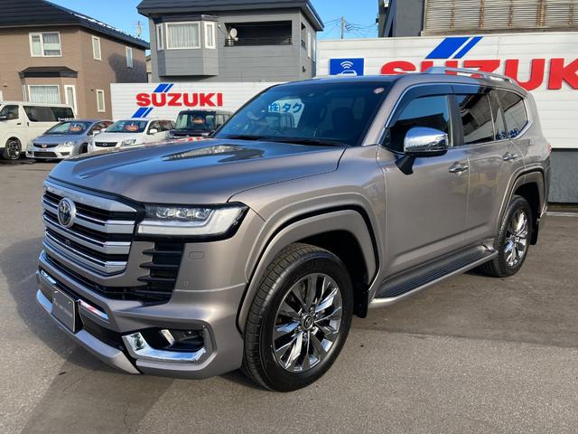 ランドクルーザー(トヨタ) ＺＸ　４ＷＤ　モデリスタエアロ　ブラック革シート　１１．６インチリアエンターテイメントシステム　１２．３インチディスプレイオーディオ　ＪＢＬプレミアムサウンド　パワーバックドア　ステアリングヒーター　タイヤ空気圧警報システム 中古車画像