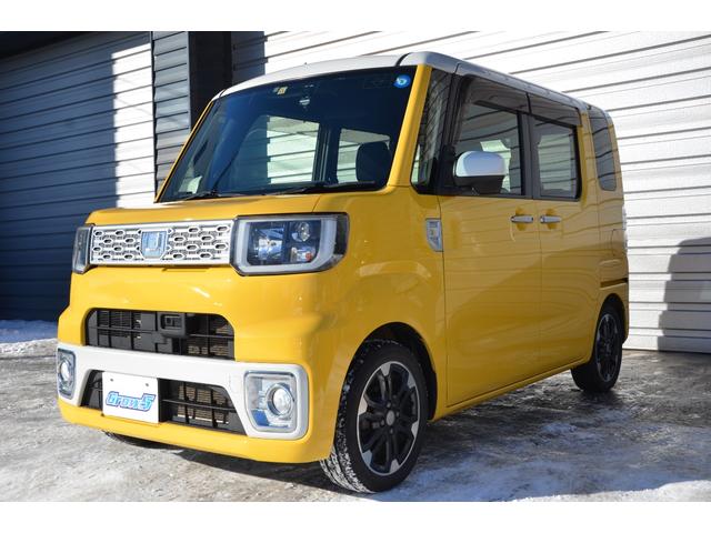 ウェイク Ｇ　ＳＡ　ワンオーナー車・禁煙車・寒冷地仕様車・メモリーナビ・バックカメラ・ＥＴＣ・エンジンスターター・全天周ドライブレコーダー・両側パワードア・ベンチシート・ターボ・