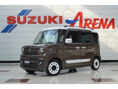 スペーシアギア マイスタイル ワンオーナー車ハイブリッド4WDセーフティサポート搭載アダプティブクルーズコントロール両側オートスライドドア7インチワイドナビTVバックカメラETCハイビームアシストLEDドラレコ 中古車画像