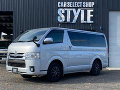 レジアスエースバン スーパーGL 4WD リアクーラー リアヒーター ナビ地デジ バックカメラ 衝突被害軽減ブレーキ 両側スライドドア オートマチックハイビーム 中古車画像