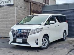 アルファードハイブリッド X 4WD 社外ナビ/TV/バックカメラ フリップダウンモニター ETC 両側パワースライドドア クルーズコントロール LEDライト フォグランプ セカンドキャプテンシート 寒冷地仕様 下取り入庫車 中古車画像