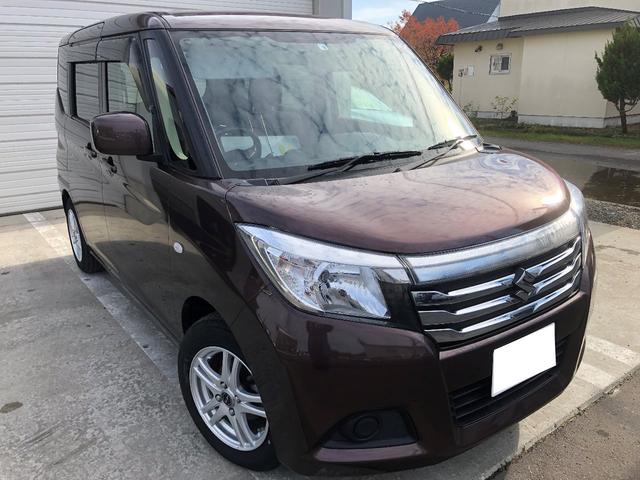 G 4WD 左側パワースライドドア 社外ナビ 社外エンスタ スタッドレスタイヤ付(1枚目)