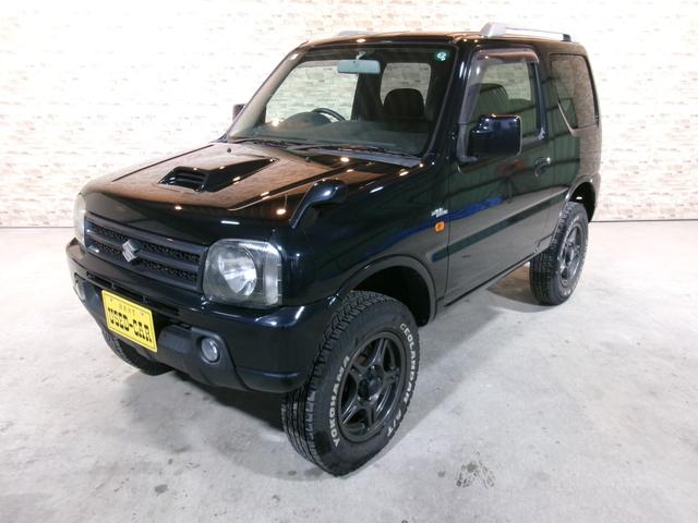 サビ少JB23ジムニー入庫いたしました! バッチリ決まったジムニーいかがでしょうか?車検付き即乗り出し可能です♪