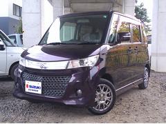 パレットSW XS 4WD 純正フルエアロ ナビ DVD・CD スマートキーレス HID フォグ 左パワスラ ABS AAC 14AW オートライト シート・ミラーヒーター ドアバイザー フロアマット Wエアバック 中古車画像