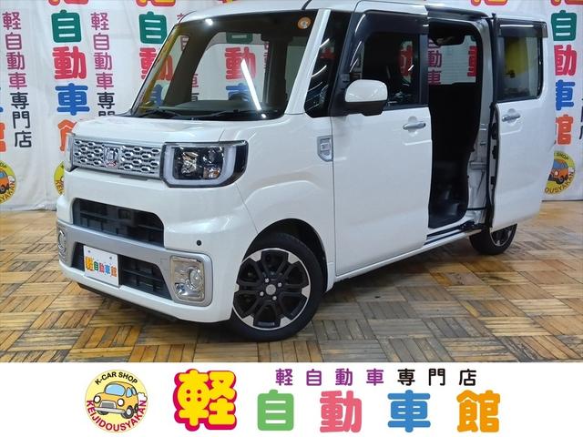 ウェイク(ダイハツ) Ｇ　ＳＡ　ターボ　純正８インチナビ　４ＷＤ　Ｂｌｕｅｔｏｏｔｈ　バックカメラ　ＴＶ　両側パワースライドドア　盗難防止装置　禁煙車　ＬＥＤランプ　横滑り防止　ＥＴＣ車載器　運転席シートヒーター　ＵＳＢ　ＤＶＤ再生 中古車画像