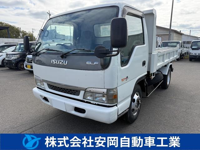 ☆ローダーダンプ　走行１４００００ｋｍ　６速 ☆荷台内寸３．３ｍ長×２ｍ幅　積載量３５００ｋｇ　中型免許　車検残あり