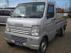 キャリイトラック KCエアコン・パワステ 本州仕入 4WD 走行60000KM エアコン パワステ ヘッドライトレベライザー ナビ ローモード付き2-4切り替4WD 中古車画像