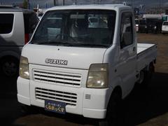 キャリイトラック KCエアコン・パワステ 本州仕入 4WD 走行73000KM エアコンパワステ ヘッドライトレベライザー LOモード付2-4切り替え4WD 中古車画像