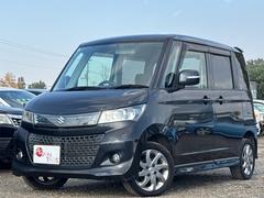 パレットSW リミテッド ETC 両側スライド・片側電動 ナビ TV オートライト HID スマートキー 電動格納ミラー シートヒーター ベンチシート CVT 盗難防止システム ABS CD DVD再生 USB 中古車画像