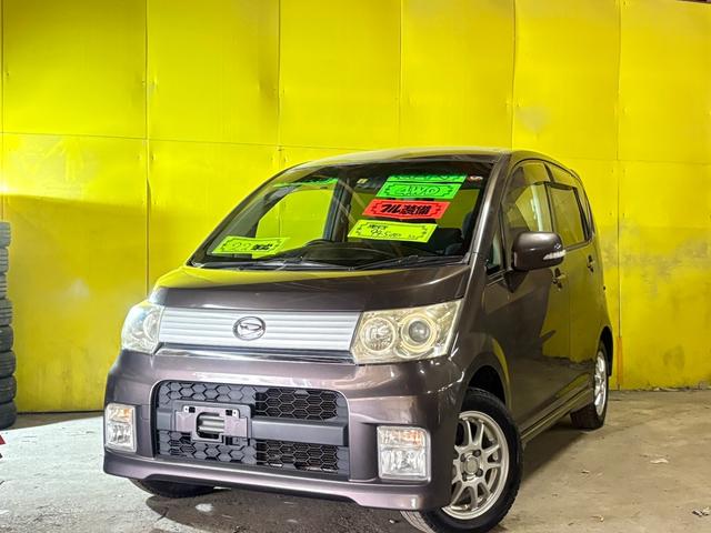 カスタム　Ｘ　ＡＴ　４ＷＤ　スマートキー　社外ナビＴＶ