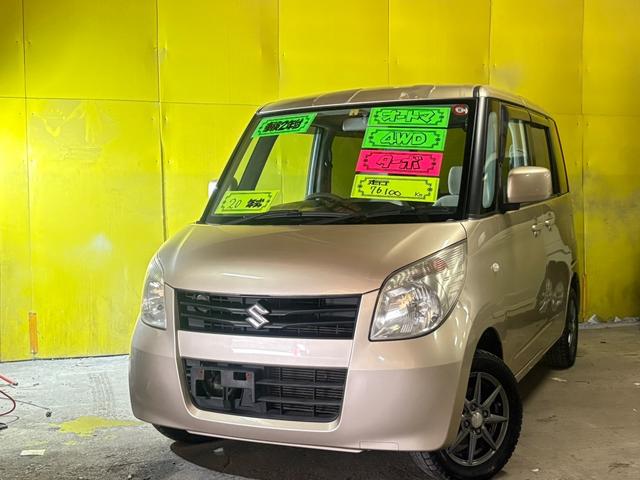 Ｘ　ＡＴ　４ＷＤ　ターボ　社外ナビ　スマートキー　両側スライドドア　片側電動