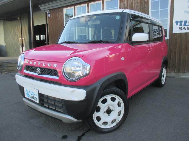 スズキ ハスラーｇ ４ｗｄ 車検整備付き 社外ナビ ツートンカラーの中古車 車体価格115万円 14 平成26 年式 走行3 3万キロ 車体色ピンクｉｉ 北海道北斗市七重浜８ ８ ７ サムオートの在庫 グーネット中古車
