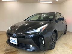 プリウス Sツーリングセレクション・ブラックエディション 純正ナビ・ブルートゥース・バック・サイドカメラ・クリアランスソナー・シートヒーター・レーダークルーズコントロール・AC100V1500W電源・寒冷地仕様車 中古車画像