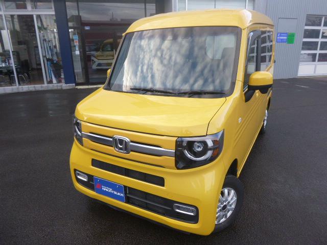N−VAN(ホンダ) ファン・ターボ 4WD 禁煙車 Pスタート&スマートキー ナビ&Bカメラ 中古車画像