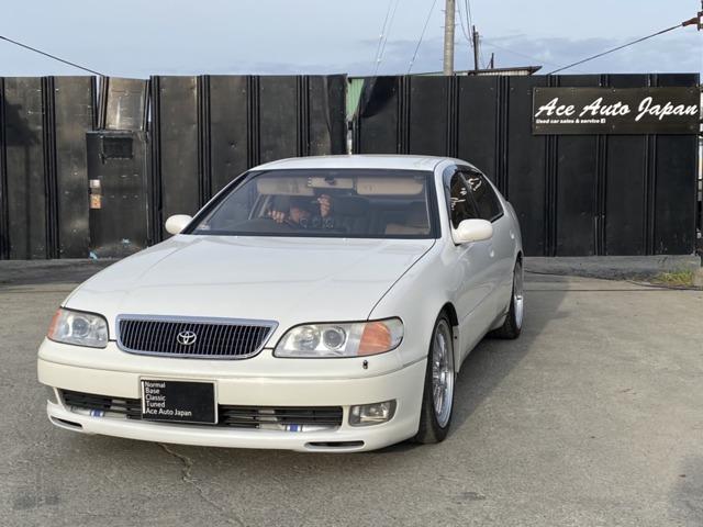 アリスト(トヨタ) ３．０Ｖリミテッド　最終型　２ＪＺエンジン　ＢＢＳ１８インチ 中古車画像