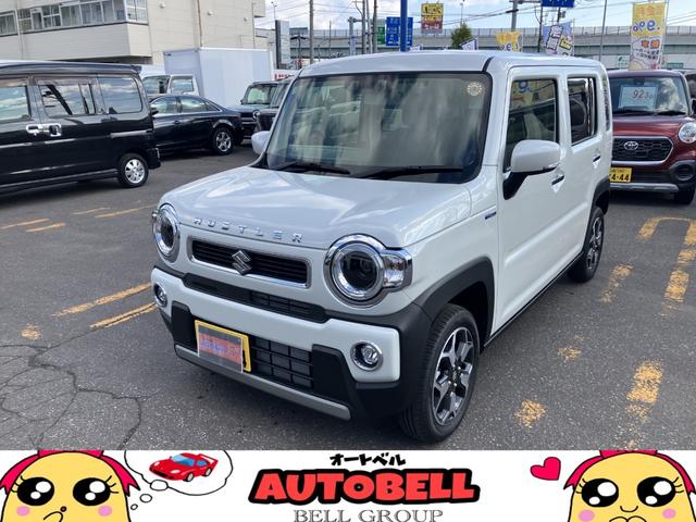 人気のハスラー　ＨＹＢＲＩＤ　Ｘ　４ＷＤ入庫です☆ ☆ご希望の用品の追加購入・取付もご依頼いただければ可能です☆