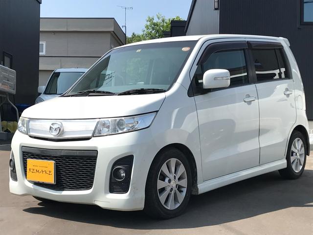 マツダ AZワゴンカスタムスタイル XT 4WD プッシュスタート ターボ