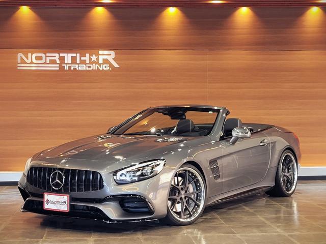 メルセデス・ベンツ ＳＬ ＳＬ５５０　ＳＬ６３ＡＭＧ仕様　マジックスカイルーフ　ｃａｒｐｌａｙ　ｈｙｐｅｒｆｏｒｇｅｄ　鍛造２０インチ　フルアルミボディシェル　アクティブボディコントロールシステム　シートヒーター　シートエアコン