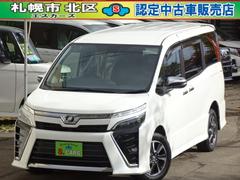 ヴォクシー ZS 煌 本州車 保証1年/走行距離無制限 4WD 後期 両側パワースライドドア トヨタセーフティセンス 純正ナビ 地デジ バックカメラ 純正エンジンスターター LEDヘッドライト 16AW ビルトインETC 中古車画像