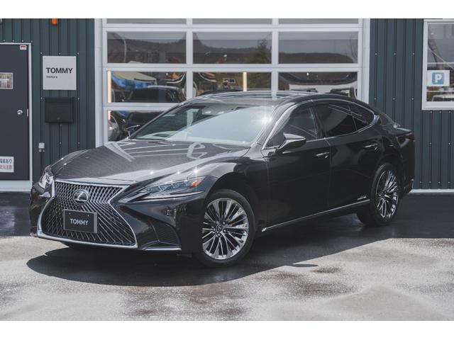ＬＳ５００ｈ　エグゼクティブ　４ＷＤ・ムーンルーフ・リアエンタメ・マクレビ・レクサスセーフティ・パノラミックビュー・クリアランスソナー・ＨＵＤ