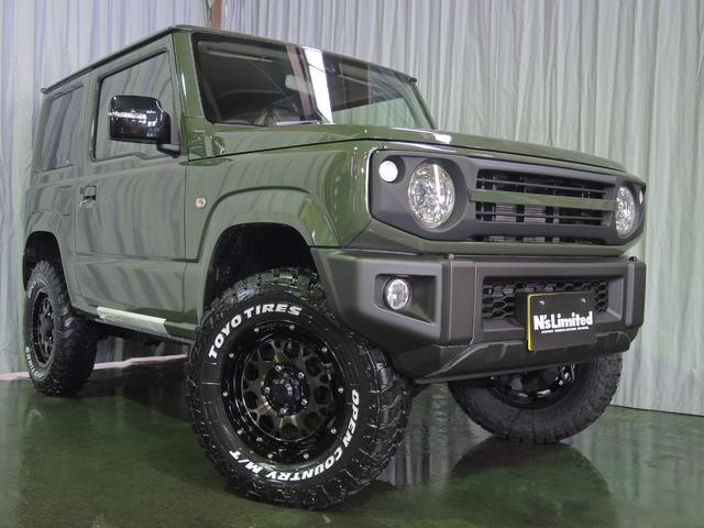 スズキ ジムニーｘｃ 新車コンプリートカー ｊａｏｓ２インチリフトアップキット サムライグリル ｌｅｄウィンカー ｌｅｄテールレンズ クリアマーカー レイズデイトナｍ９ オープンカントリー２２５ ７５ｒ１６の中古車 車体価格237 7万円 21年式 走行11キロ 車体色