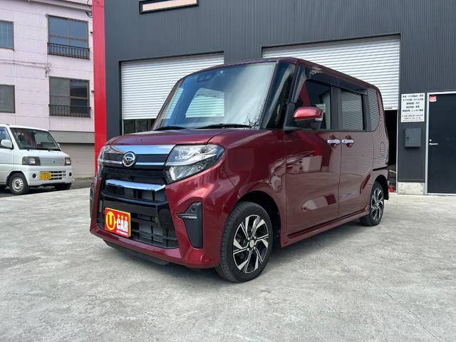 ダイハツ タント カスタムＸ　４ＷＤ　両側パワスラ　純正ナビ　バックカメラ