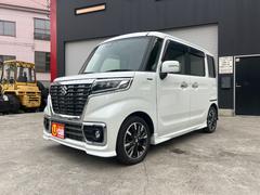 スペーシアカスタム ハイブリッドXSターボ 4WD 8インチナビ バックカメラ 両側パワースライドドア HUD 中古車画像