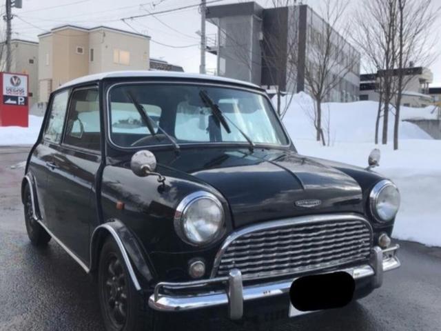 ローバー ｍｉｎｉオースチンセブンｍｋ１仕様オートマの中古車 車体価格69万円 1997 平成9 年式 走行走不明キロ 車体色モスグリーンから黒白へ色換え 北海道札幌市清田区美しが丘一条８丁目６ １２ ｇａｒａｇｅ ｓａｔｏ ガレージサトウの在庫 グーネット中古車